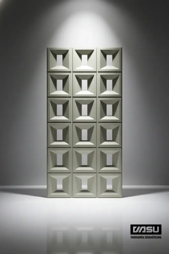 Revestimientos Compactos - SEPARADOR DE AMBIENTE - MODELO RECTANGULAR - K3-2