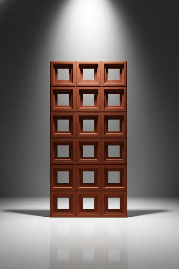 Revestimientos Compactos - SEPARADOR DE AMBIENTE - MODELO CUADRADO - K3-3