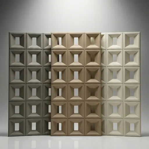 Revestimientos Compactos - SEPARADOR DE AMBIENTE - MODELO RECTANGULAR - K3-2