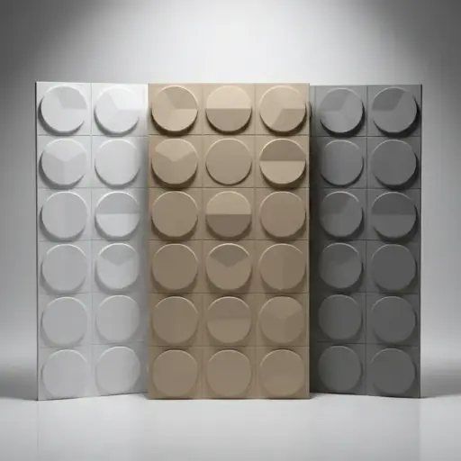 Revestimientos Compactos - MODELO CIRCULAR 3D (H3-2)